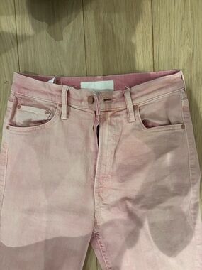 Mother Women’s High-Rise Pink Jeans